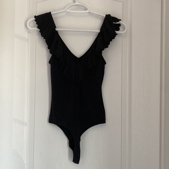 Aritzia black Danette bodysuit - Picture 2 of 3